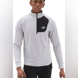 New Balance Men's NB Heat Grid Long Sleeve Shirt Size Men’s- Medium runs small